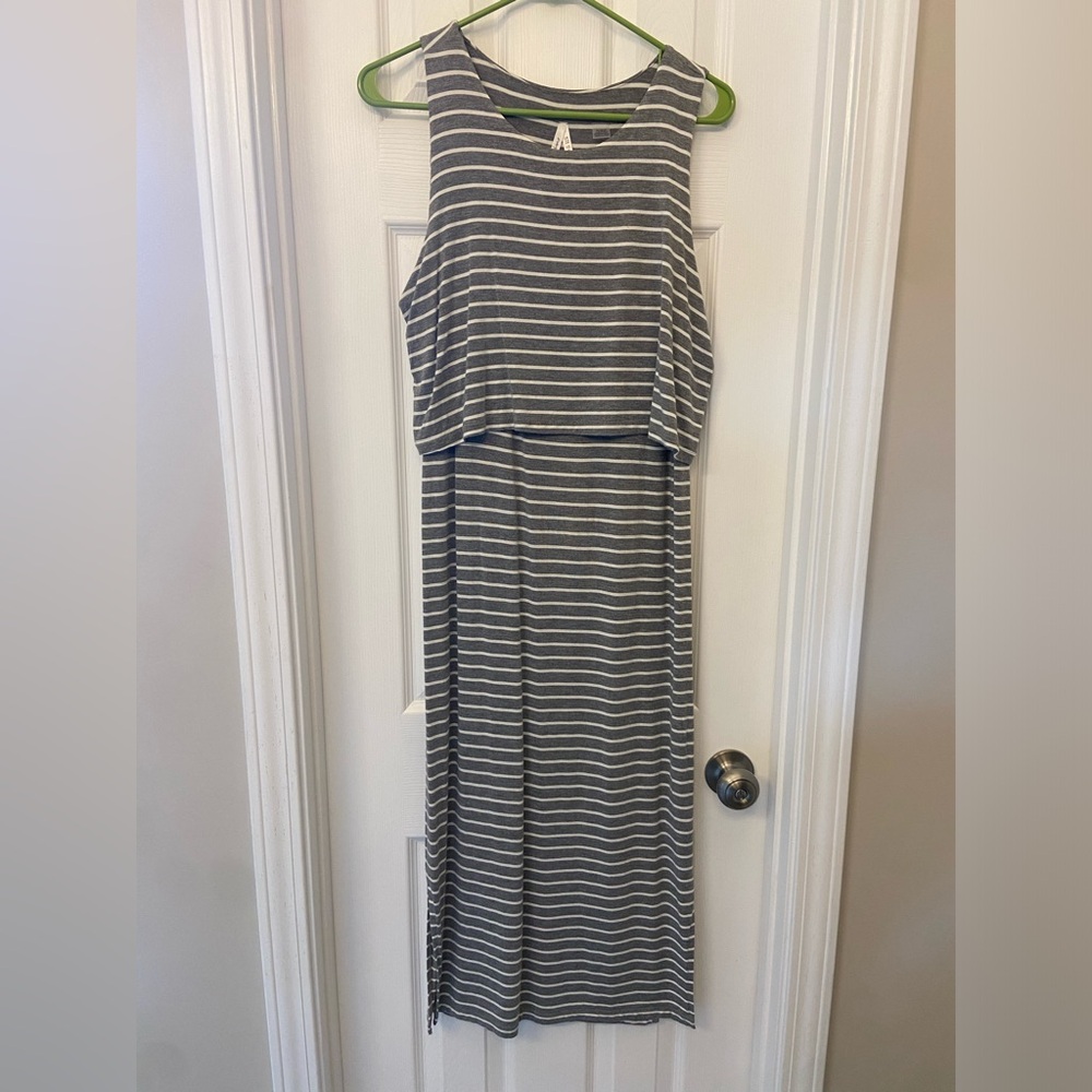 Seraphine Maternity midi dress